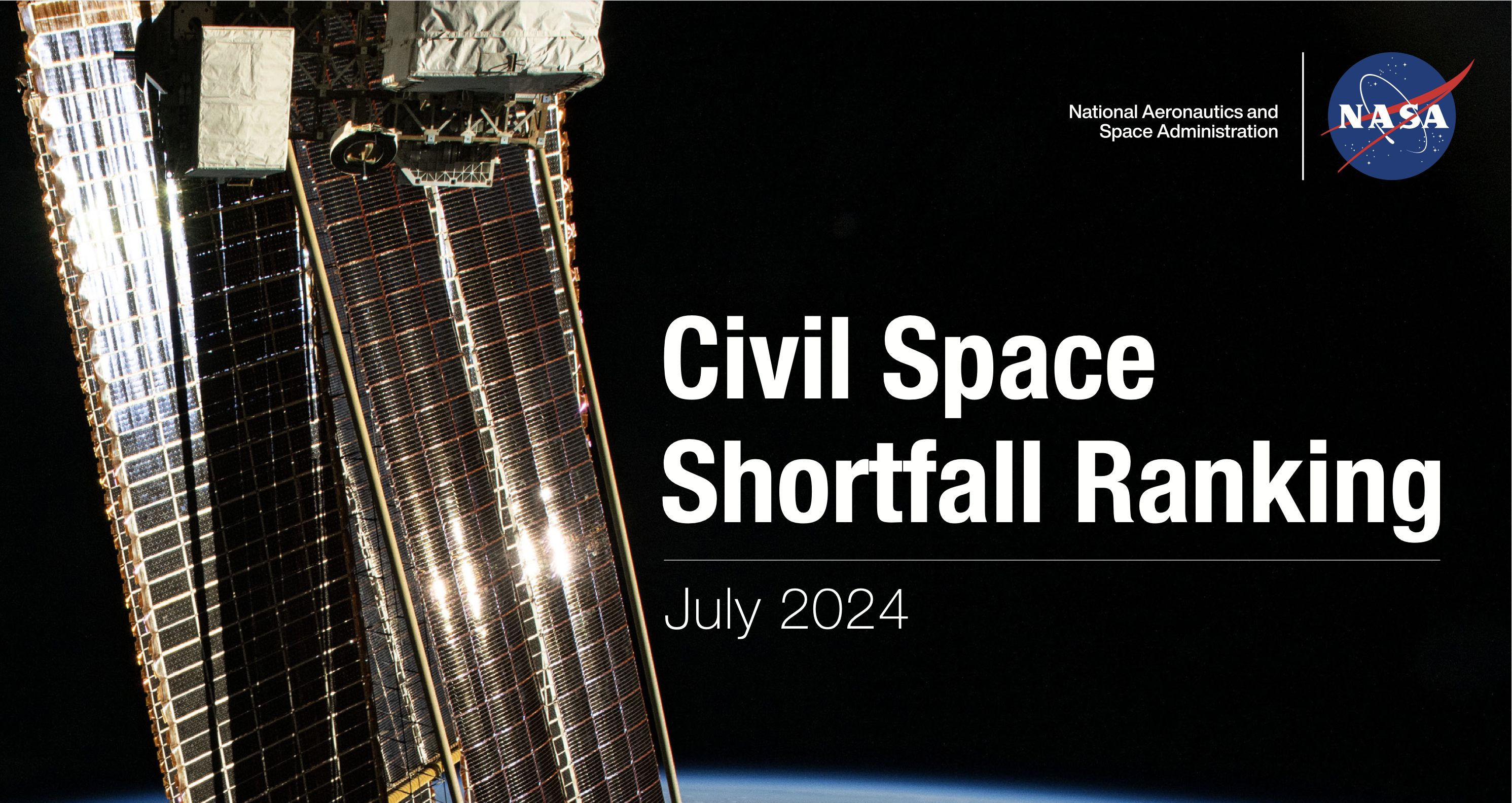 NASA's Civil Space Shortfall Ranking Report